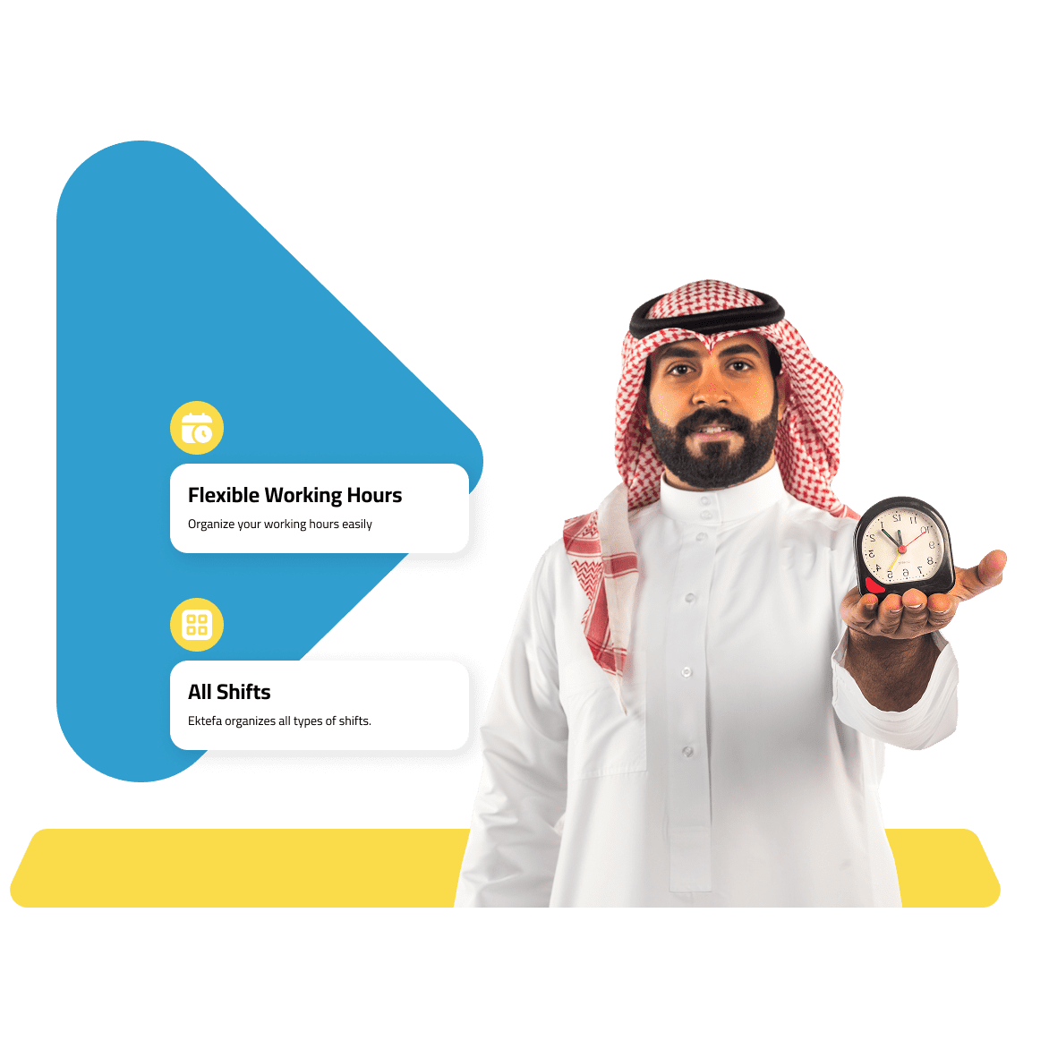 Ektefa smart work shift management system